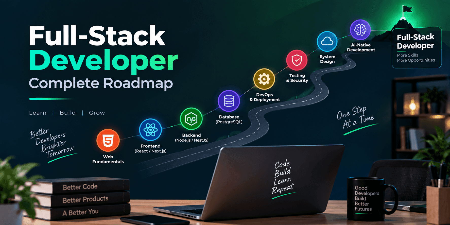 Full-Stack Developer Roadmap: What to Learn in 2026